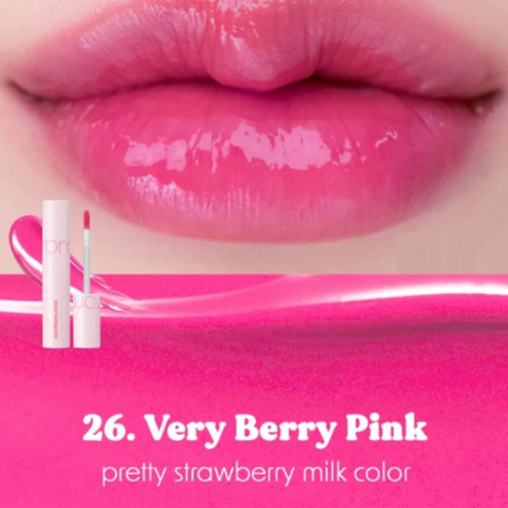 rom&nd The Juicy Lasting Tint | #26 Very Berry Pink | NEW MAKEUP - Picture 4 of 4